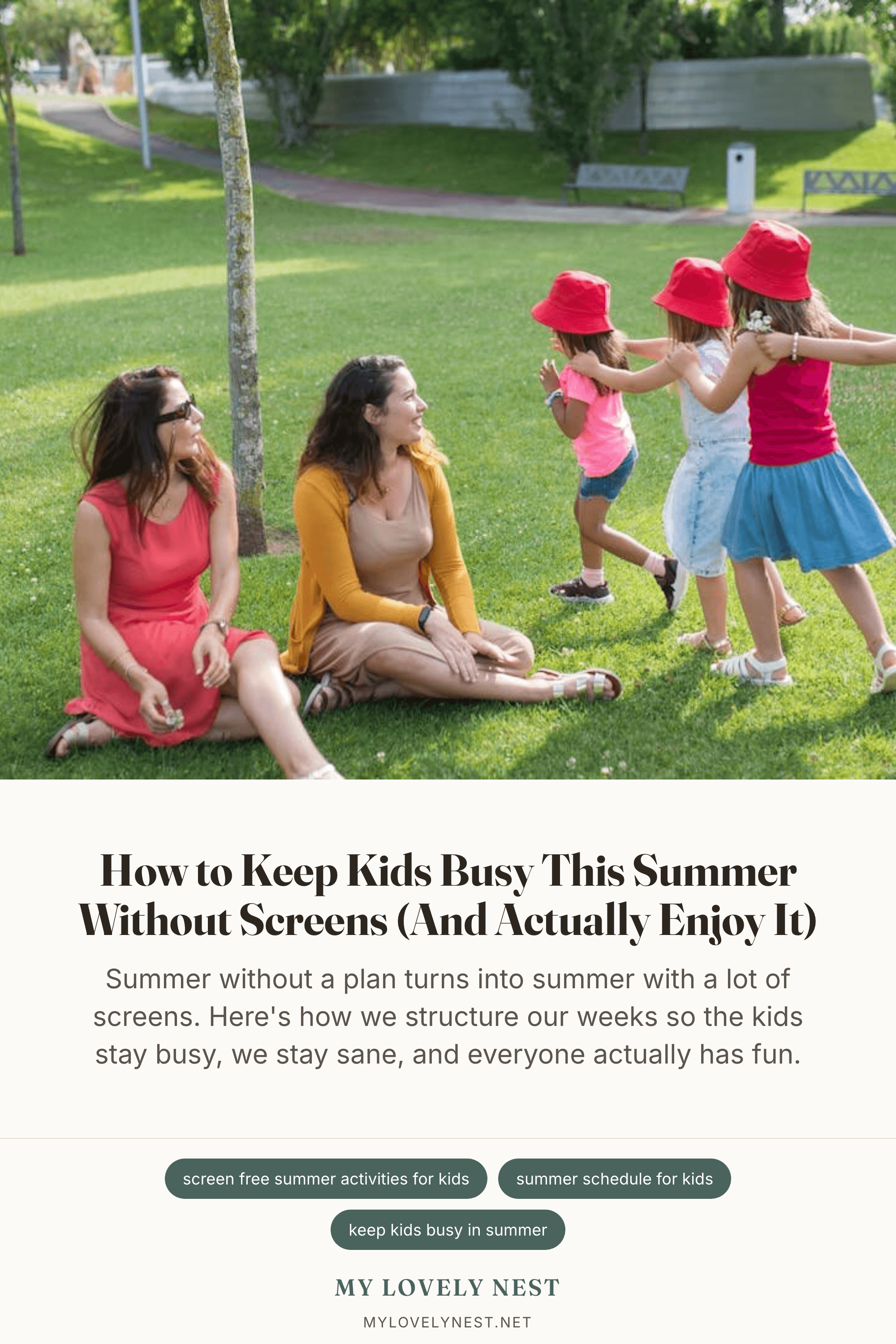 How to Keep Kids Busy This Summer Without Screens (And Actually Enjoy It)