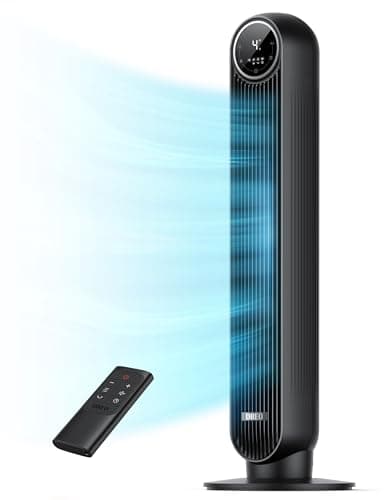 Tower Fan for Bedroom, 28ft/s High Velocity