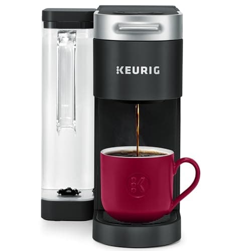 Keurig K-Supreme Single Serve K-Cup Pod Coffee Maker, Black | 4 Brew Sizes, 66oz Dual-Position Reservoir, MultiStream Technology, Back-to-Back Brewing, Works with K-Cup Pods