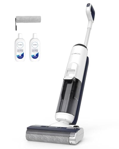Tineco iFLOOR 5 Breeze Complete Wet Dry Vacuum Cordless Floor Washer, One-Step Cleaning for Hard Floors, Edge Clean, Auto Self-Cleaning, Lightweight & Cordless Design