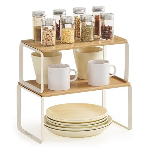Cabinet Shelf Organizer Set of 2