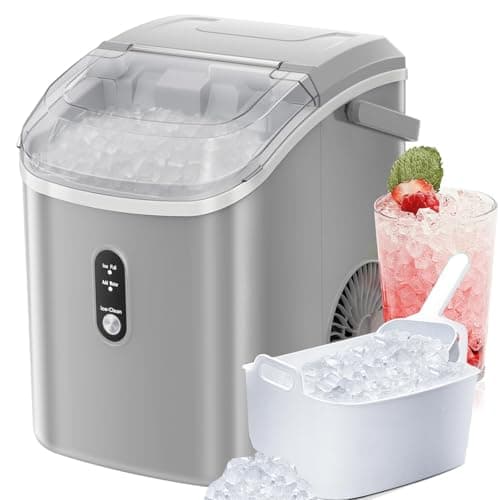 Countertop Ice Maker with Soft Chewable Pellet Ice