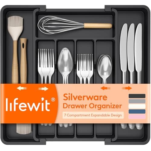 Expandable Silverware Drawer Organizer