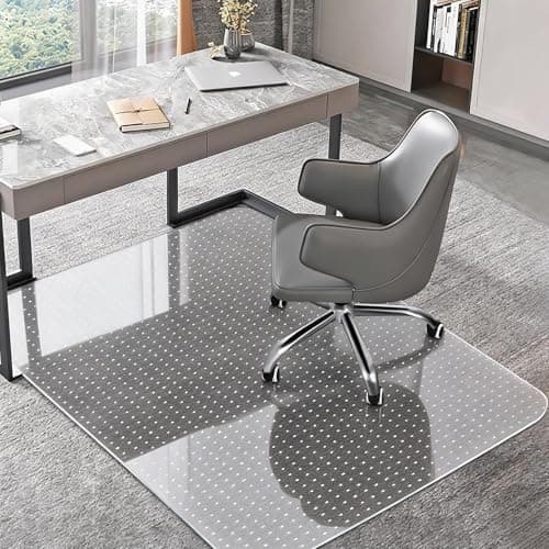 BesWin Office Chair Mat for Carpet, 30" x 48", Clear