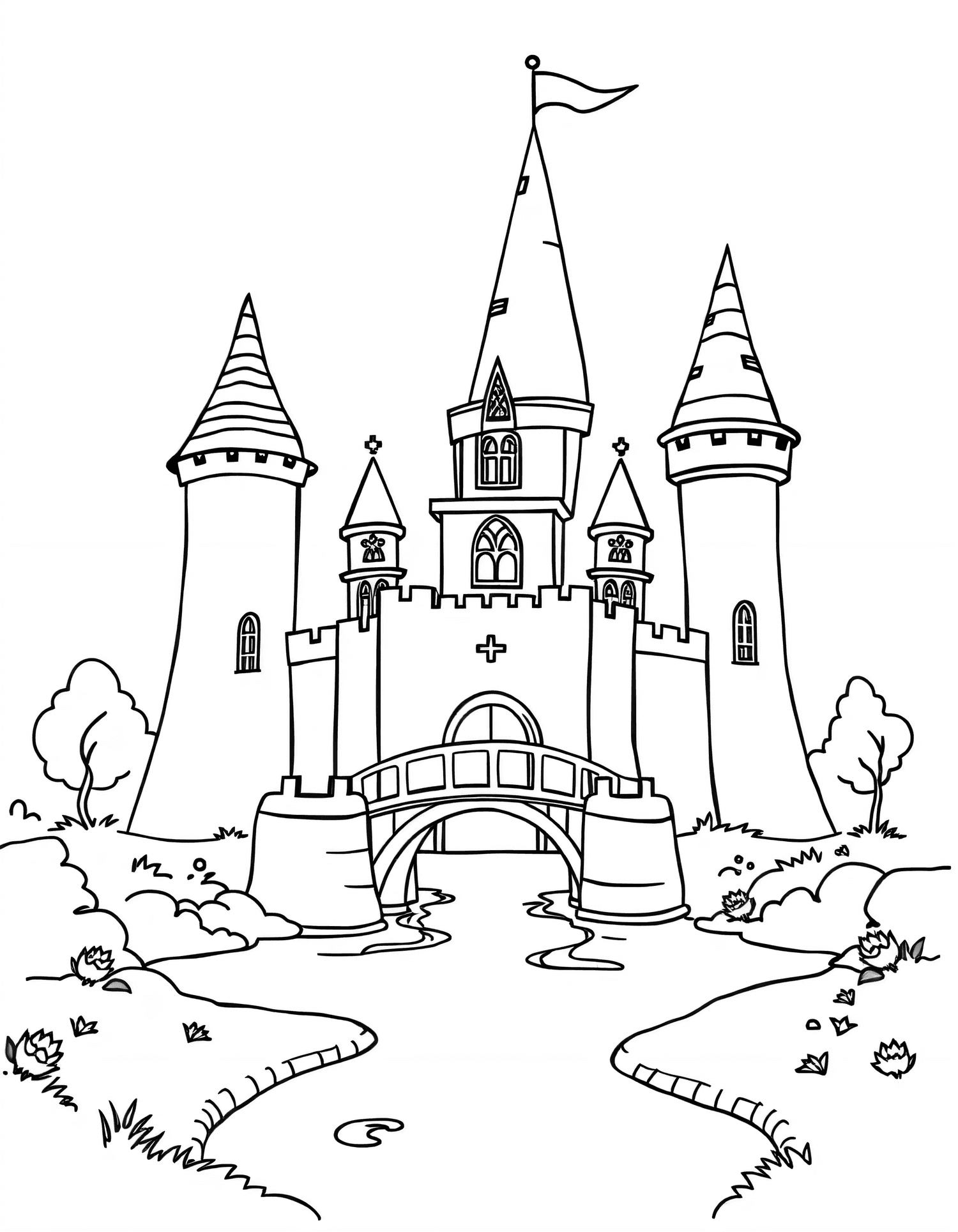 Preview of Fairy Tales coloring pages