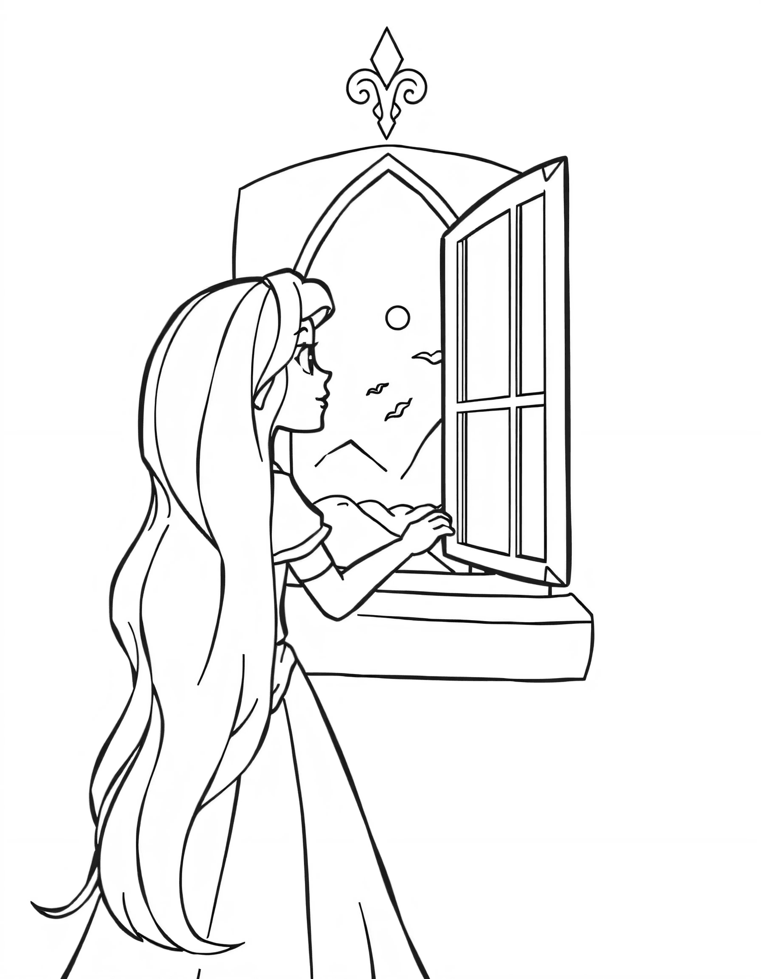 Fairy Tales coloring page 3