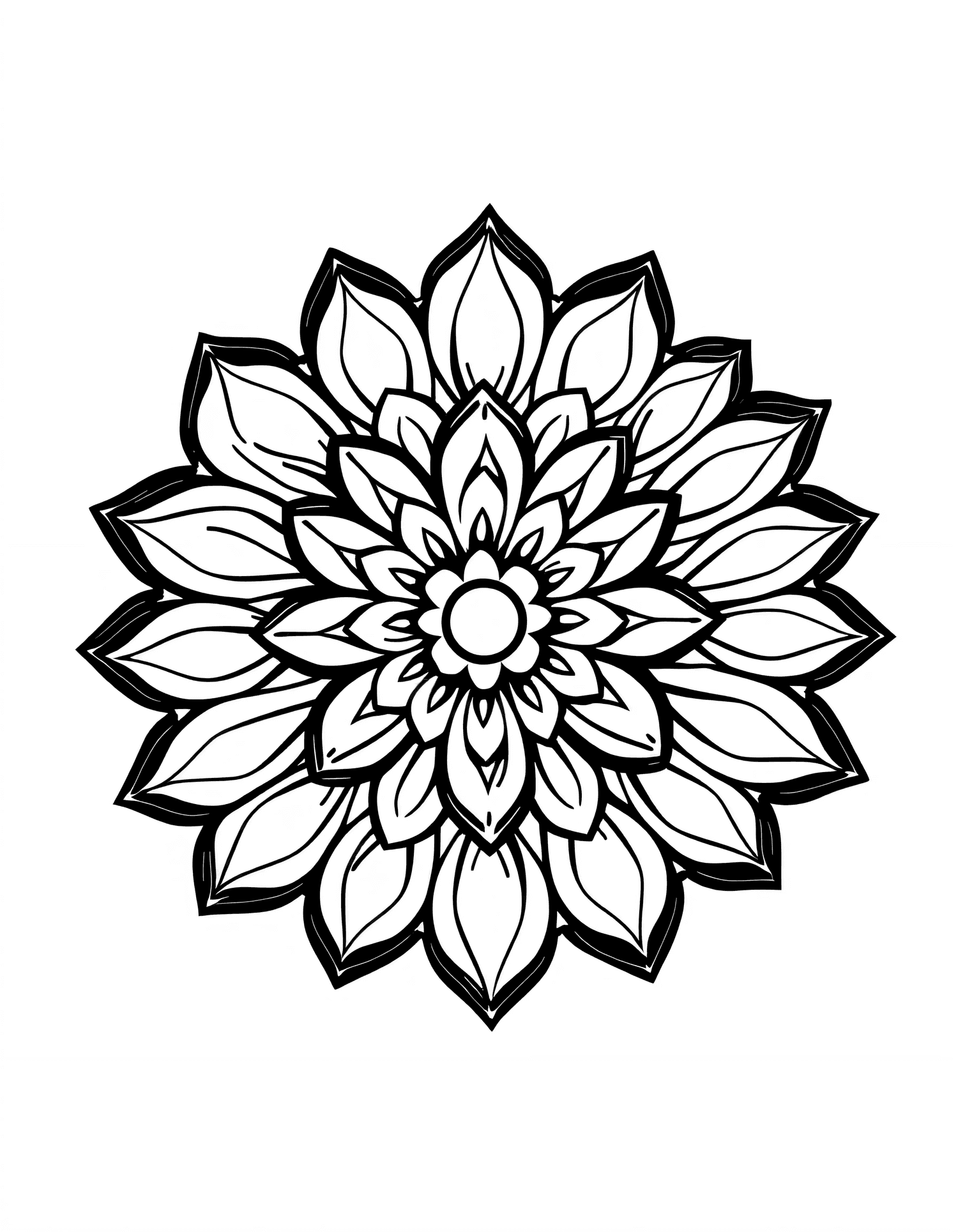Preview of Mandalas & Patterns coloring pages