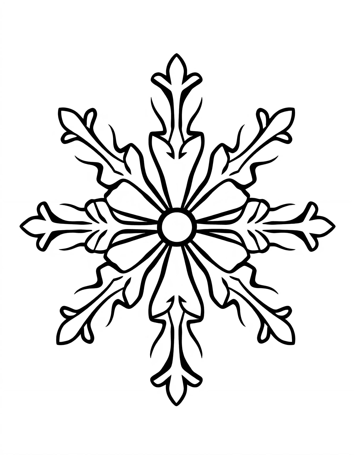 Mandalas & Patterns coloring page 5