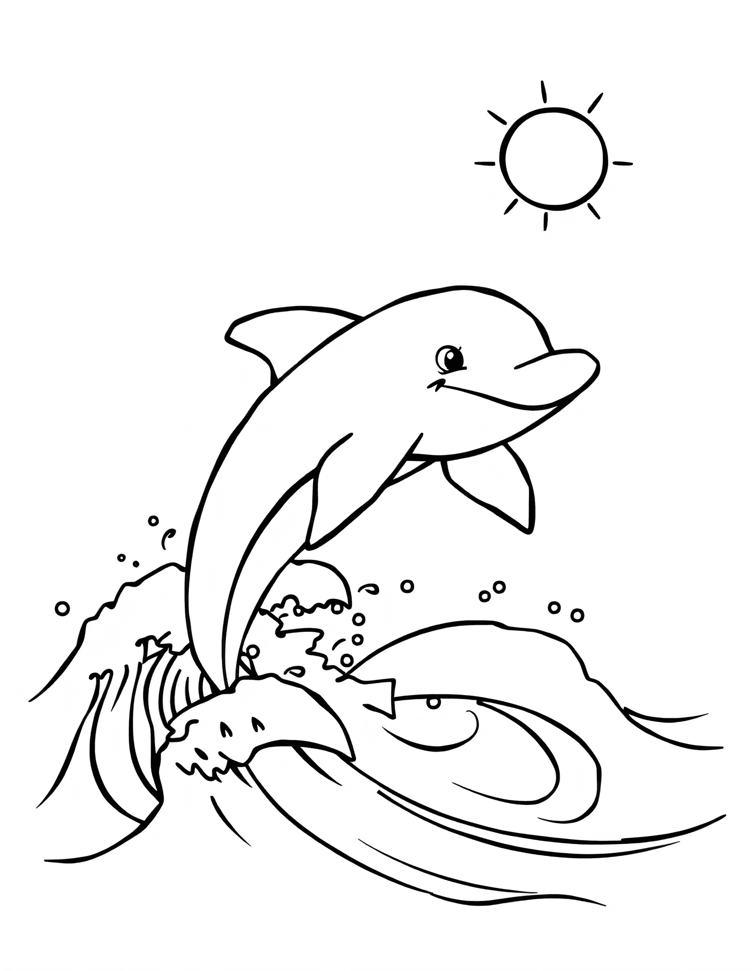 Preview of Sea Creatures coloring pages