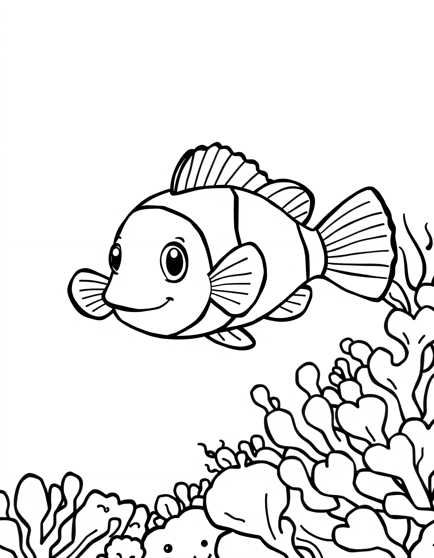 Sea Creatures coloring page 2