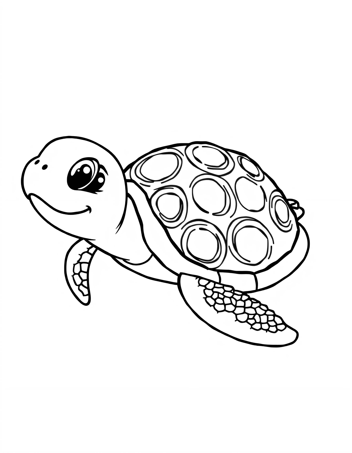 Sea Creatures coloring page 3