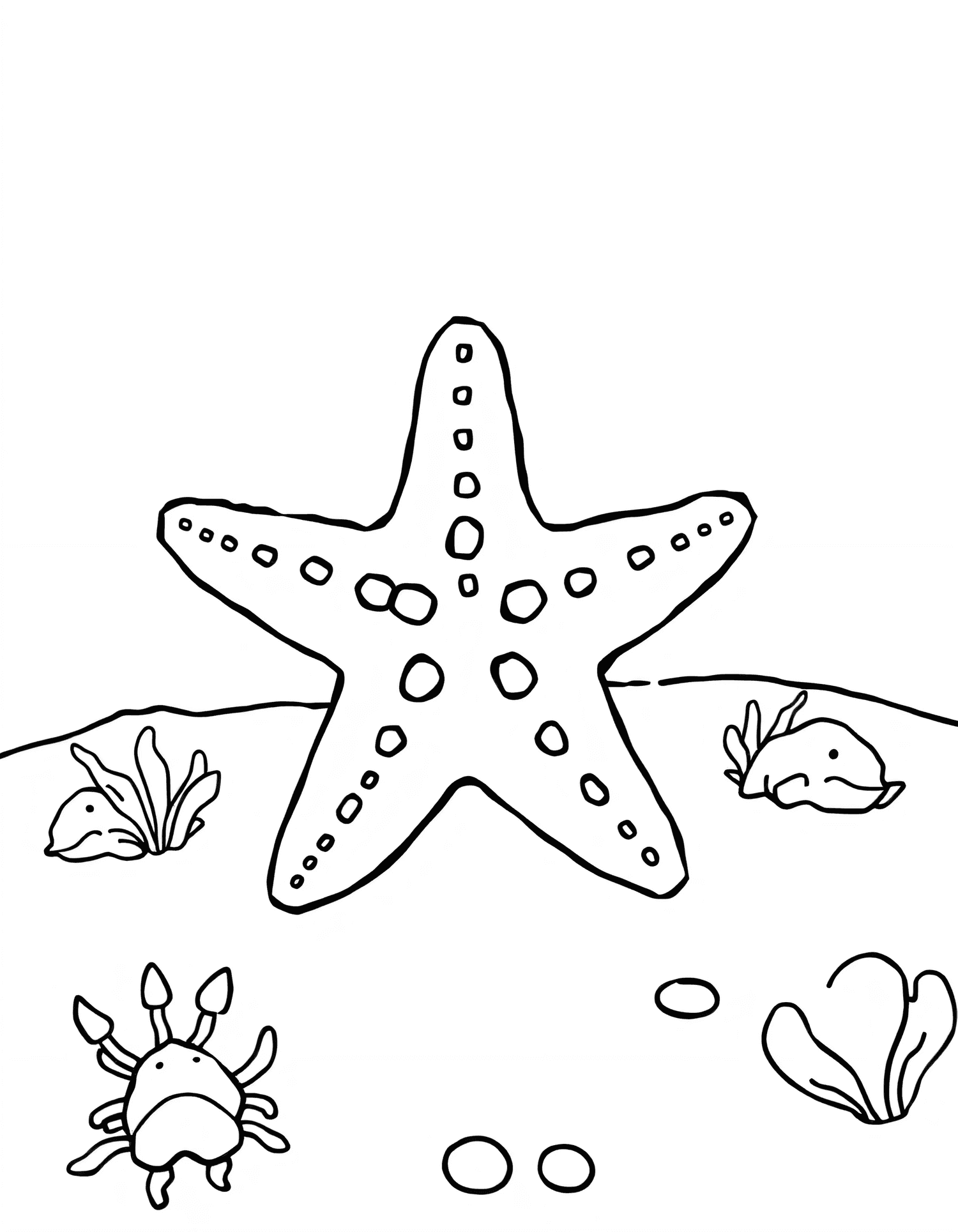 Sea Creatures coloring page 5