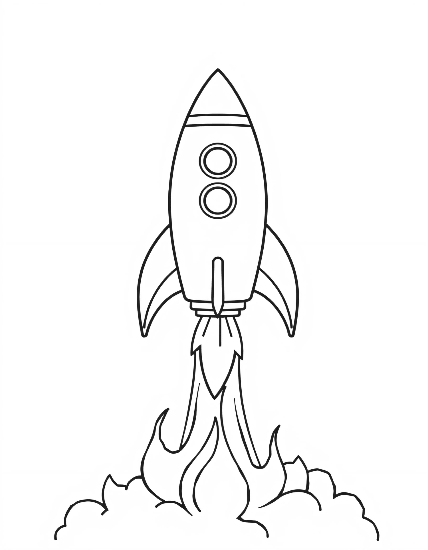 Preview of Space & Astronauts coloring pages