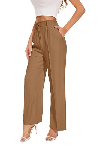 Wide Leg Dress Pants for Women