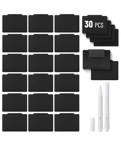 Basket Labels Clip On Set, 32 pcs