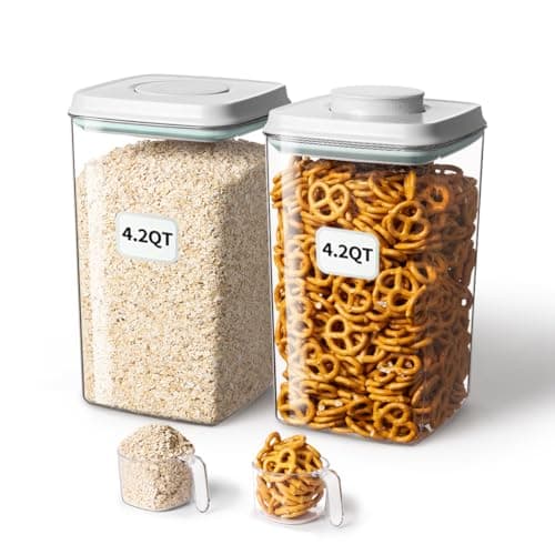 Airtight Food Storage Container with Pop Lid
