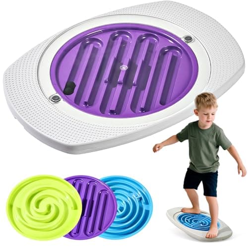Kids Maze Balance Board, 2-in-1 Wobble Balance Training Toy, Ages 3+
