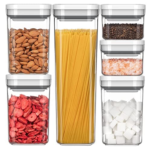 6 Piece Airtight Food Storage Container Set